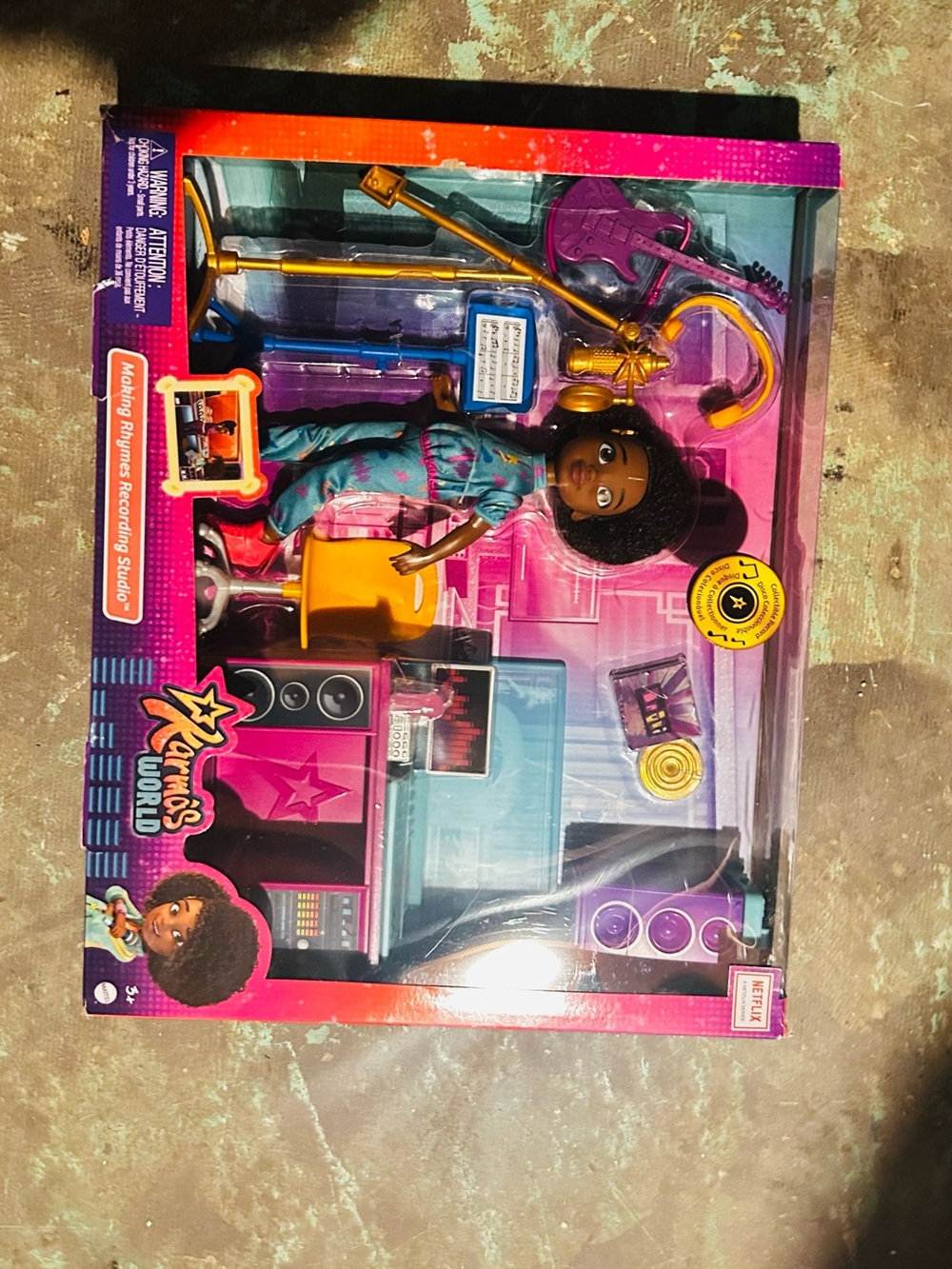 Aventura Music Star Doll Playset - Pink, Purple & Gold